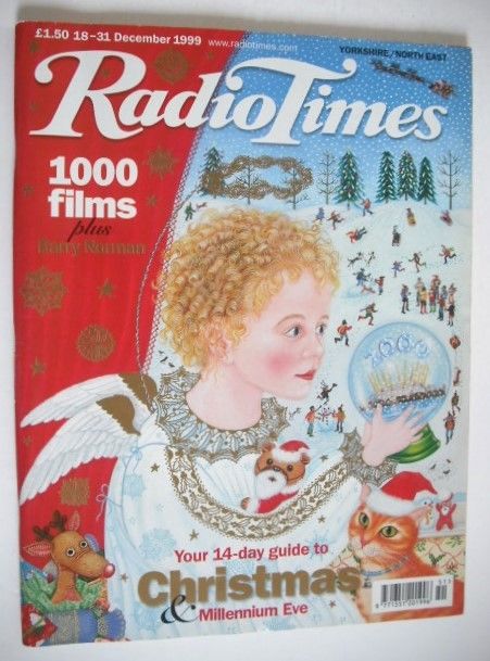 Radio Times magazine - Christmas and Millennium Eve cover (18-31 December 1999)