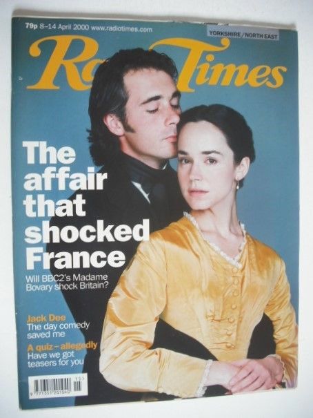 Radio Times magazine - Greg Wise and Frances O'Connor cover (8-14 April 2000)