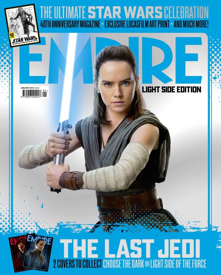 Empire magazine - The Last Jedi (Rey) cover (January 2018)
