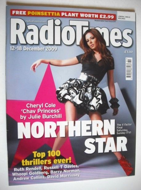<!--2009-12-12-->Radio Times magazine - Cheryl Cole cover (12-18 December 2