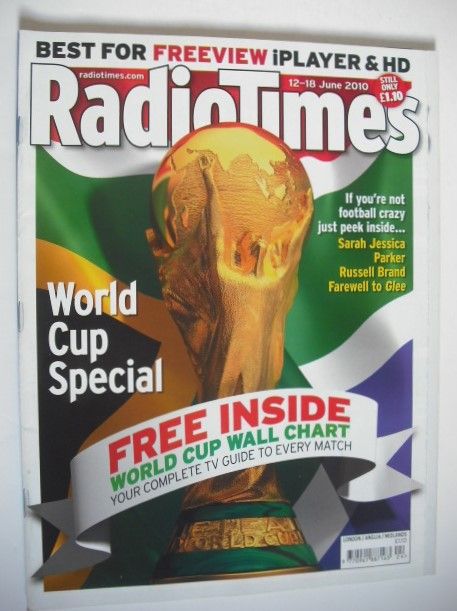 Radio Times magazine - Sarah Jessica Parker cover (12-18 June 2010)