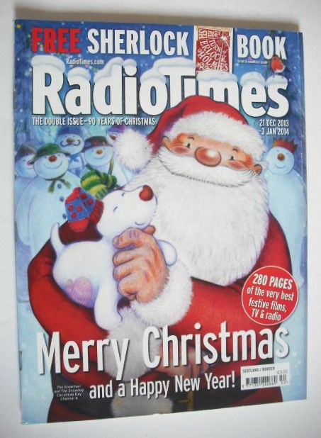 <!--2013-12-21-->Radio Times magazine - Christmas 2013 Double Issue (21 Dec