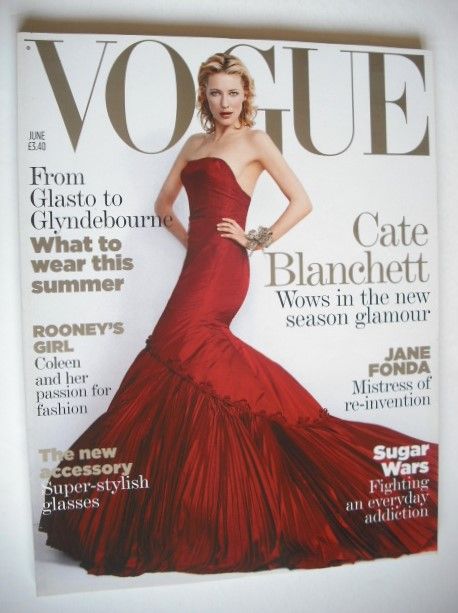 British Vogue magazine - June 2005 - Cate Blanchett cover