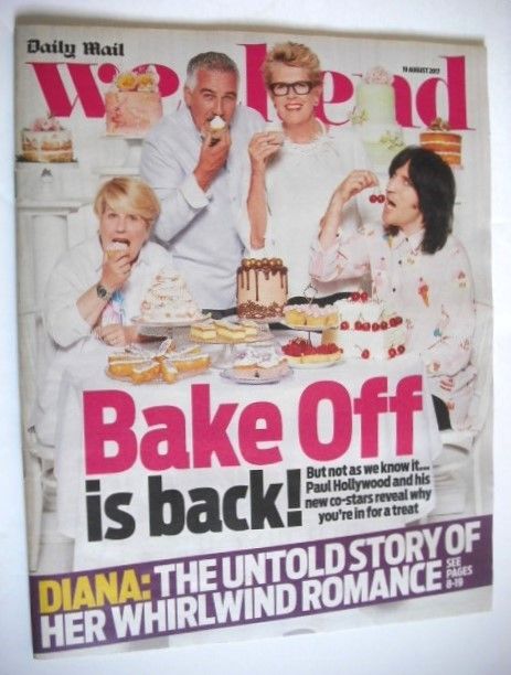 Weekend magazine - Bake Off cover (19 August 2017)