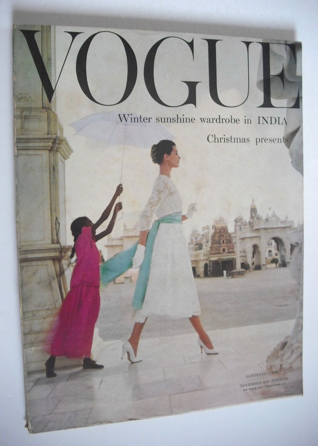 <!--1956-11-->British Vogue magazine - November 1956 (Vintage Issue)