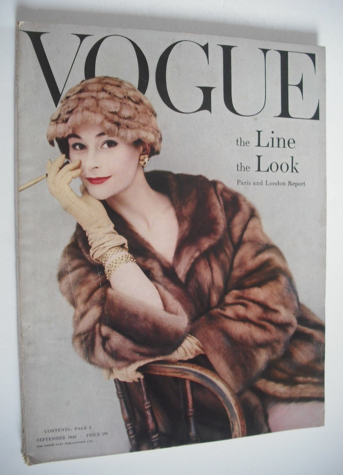 <!--1956-09-->British Vogue magazine - September 1956 (Vintage Issue)