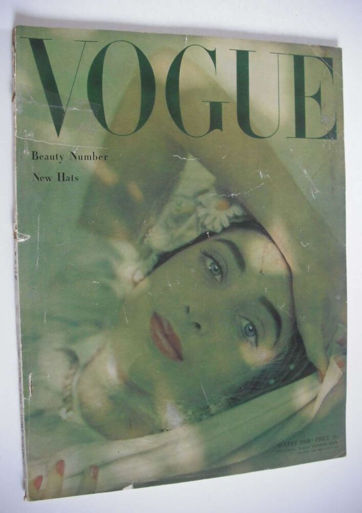 British Vogue magazine - August 1948 (Vintage Issue)