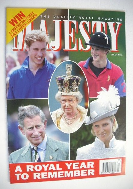 Majesty magazine - January 2003 (Volume 24 No 1)