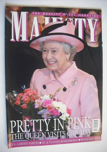 Majesty magazine - The Queen cover (July 2005 - Volume 26 No 7)