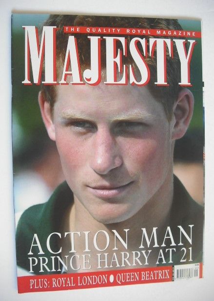Majesty magazine - Prince Harry cover (September 2005 - Volume 26 No 9)