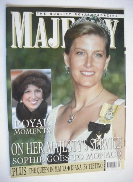 <!--2006-01-->Majesty magazine - Sophie Wessex cover (January 2006 - Volume