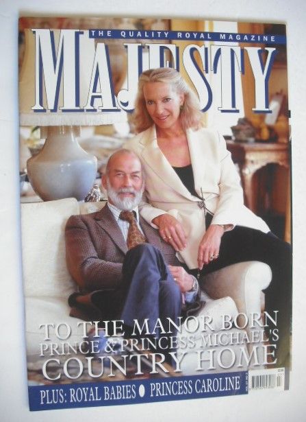 <!--2006-03-->Majesty magazine - Prince and Princess Michael of Kent cover 