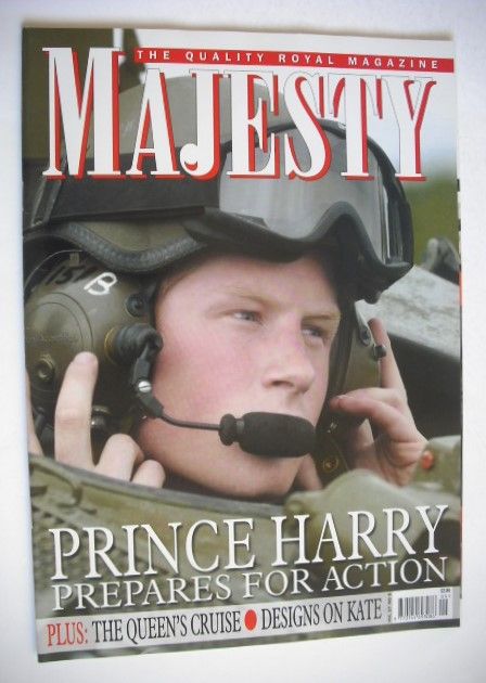 <!--2006-09-->Majesty magazine - Prince Harry cover (September 2006 - Volum