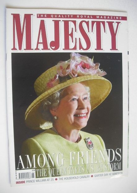 <!--2007-06-->Majesty magazine - The Queen cover (June 2007 - Volume 28 No 