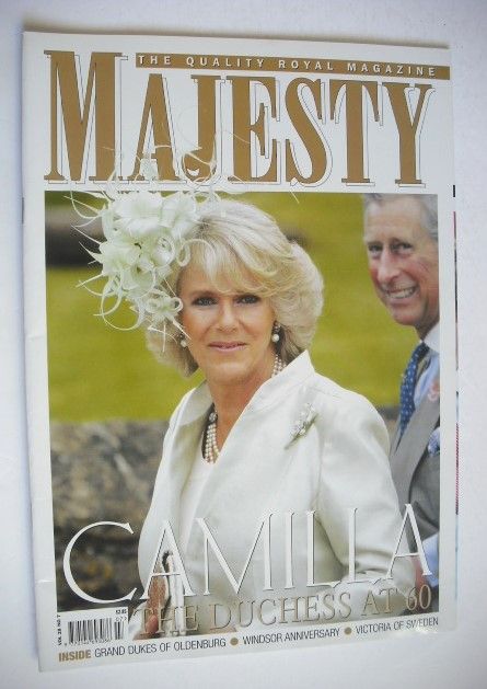 <!--2007-07-->Majesty magazine - Camilla, Duchess of Cornwall cover (July 2