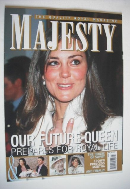 <!--2011-03-->Majesty magazine - Kate Middleton cover (March 2011 - Vol 32 