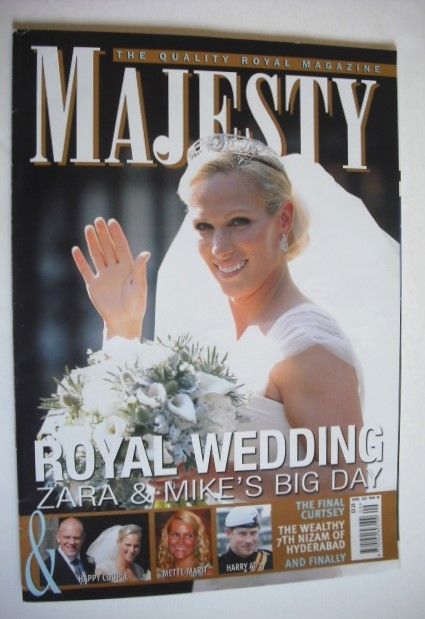 <!--2011-09-->Majesty magazine - Zara Philliips cover (September 2011)