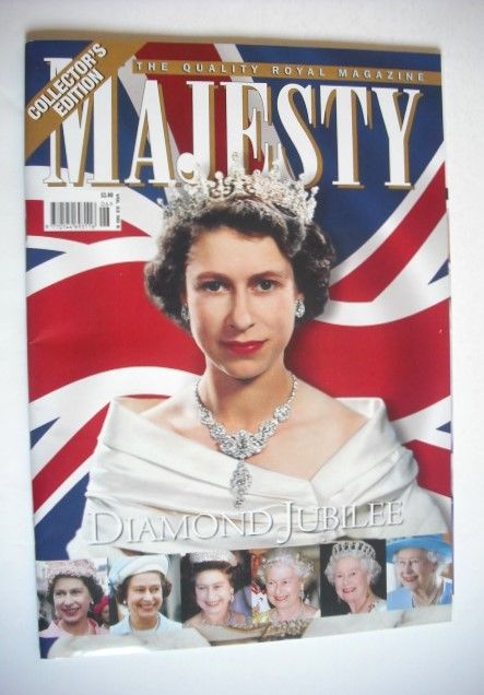 <!--2012-06-->Majesty magazine - Queen Elizabeth II cover (June 2012)