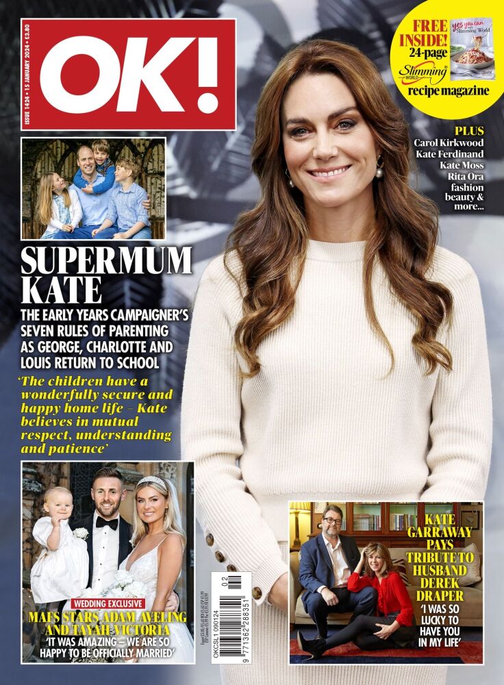 OK! magazine - Kate Middleton cover (15 January 2024 - Issue 1424)