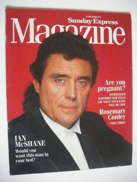 Sunday Express magazine - 15 December 1991 - Ian McShane cover