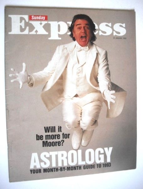 Sunday Express magazine - 24 January 1993 - Dudley Moore cover