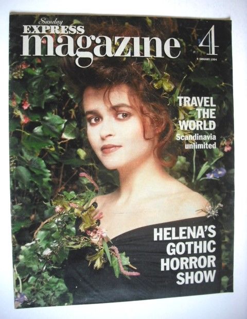 Sunday Express magazine - 9 January 1994 - Helena Bonham Carter cover