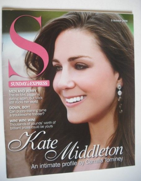 Sunday Express magazine - 5 October 2008 - Kate Middleton cover