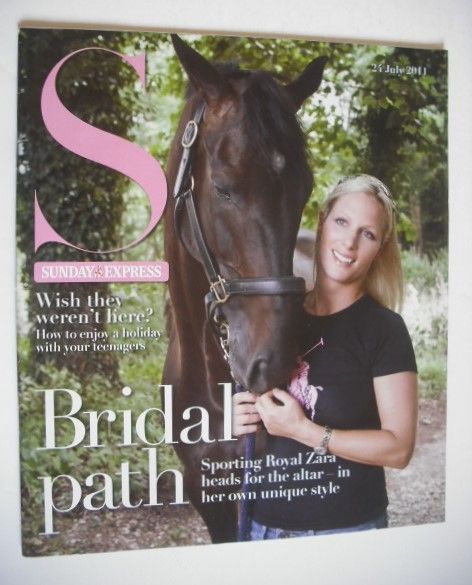 Sunday Express magazine - 24 July 2011 - Zara Phillips cover