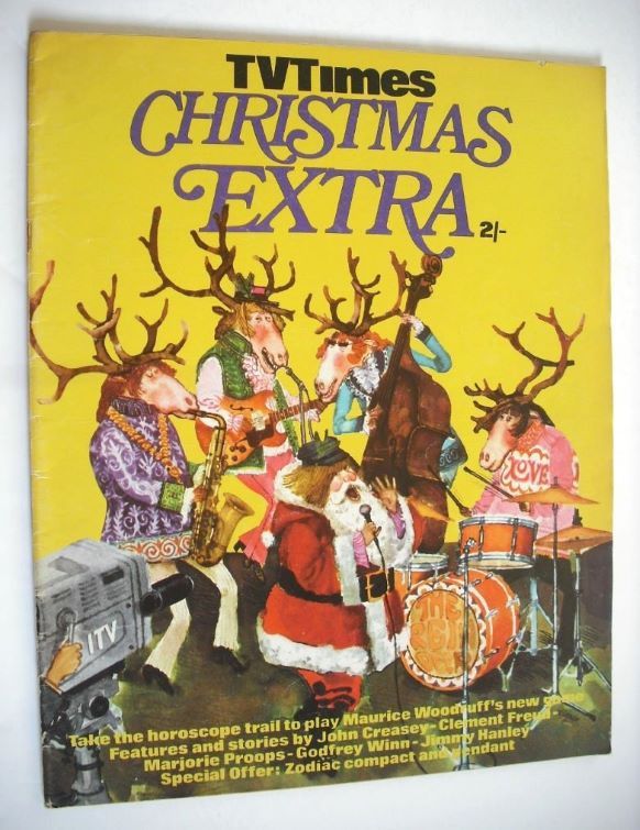 <!--1968-12-25-->TV Times magazine - Christmas Extra cover (Xmas 1968)