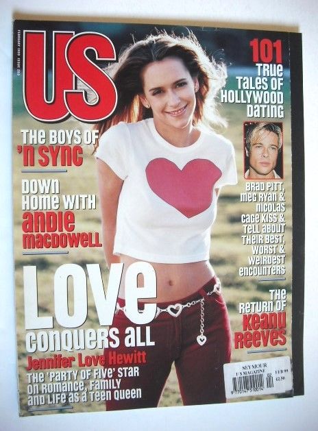 US magazine - February 1999 - Jennifer Love Hewitt cover