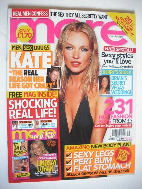 <!--2005-10-11-->More magazine - Kate Moss cover (11-24 October 2005)