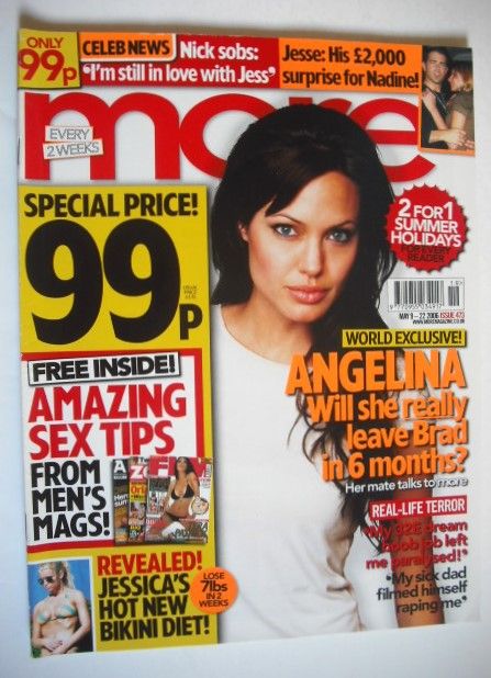 More magazine - Angelina Jolie cover (9-22 May 2006)