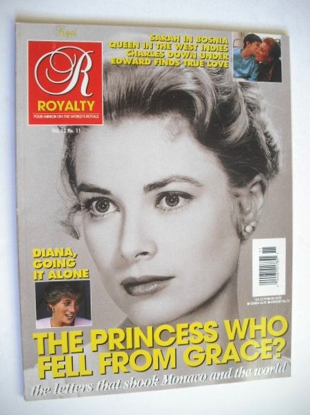 Royalty Monthly magazine - Princess Grace cover (June 1994, Vol.12 No.11)