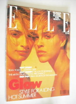 British Elle magazine - August 1990
