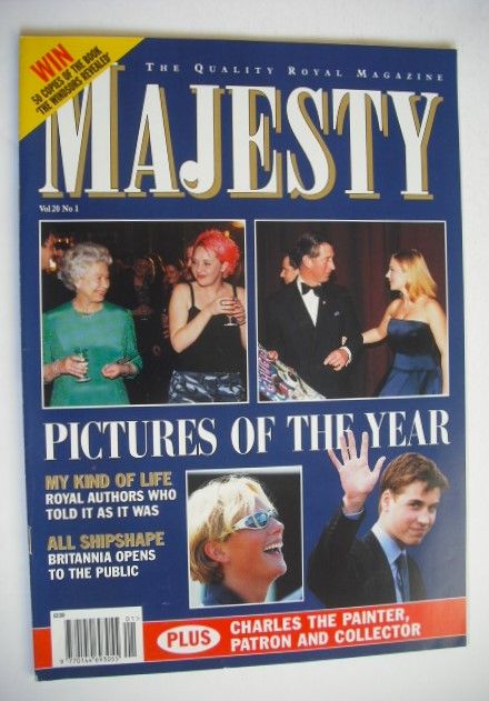 Majesty magazine - Pictures Of The Year cover (January 1999 - Volume 20 No 1)