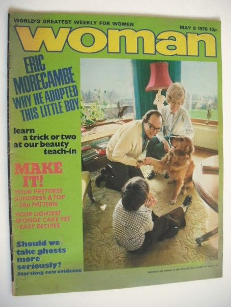 <!--1976-05-08-->Woman magazine (8 May 1976 - Eric Morecambe cover)