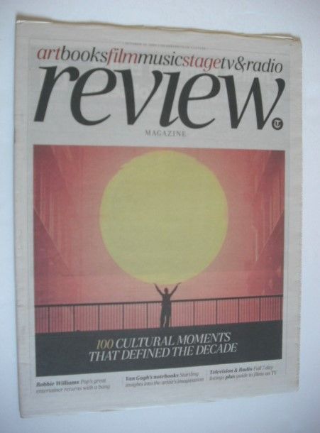 The Daily Telegraph Review newspaper supplement - 31 October 2009 - 100 Cultural Moments That Defined The Decade cover