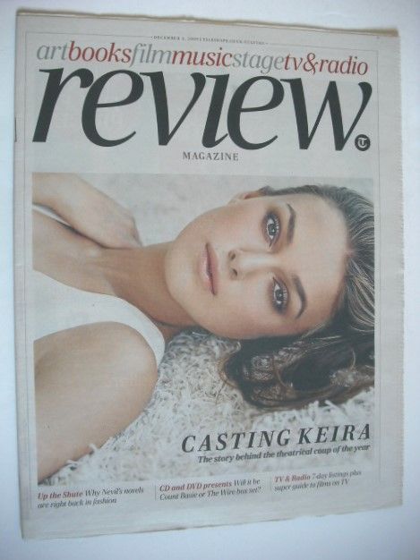 <!--2009-12-05-->The Daily Telegraph Review newspaper supplement - 5 Decemb