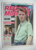 <!--1983-06-18-->Record Mirror magazine - Edwyn Collins cover (18 June 1983)