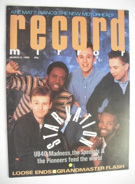 <!--1985-03-02-->Record Mirror magazine - 2 March 1985