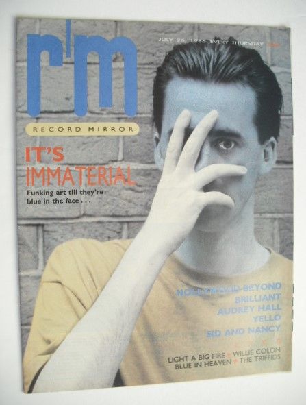 Record Mirror magazine - 26 July 1986