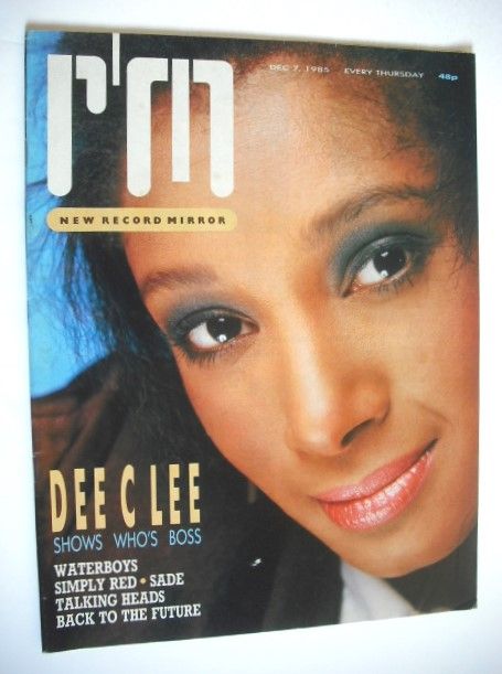 Record Mirror magazine - Dee C Lee cover (7 December 1985)