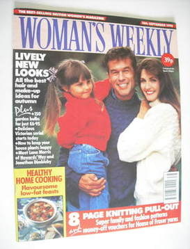 <!--1990-09-18-->Woman's Weekly magazine (18 September 1990)