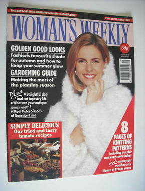 <!--1990-09-25-->Woman's Weekly magazine (25 September 1990)