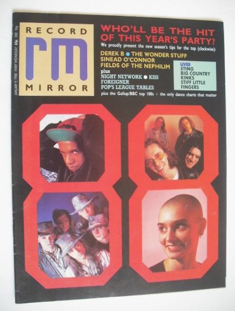<!--1988-01-09-->Record Mirror magazine - 9 January 1988