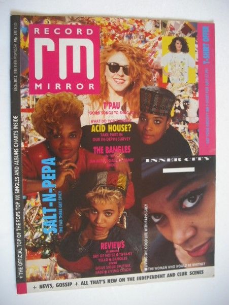 Record Mirror magazine - 3 December 1988