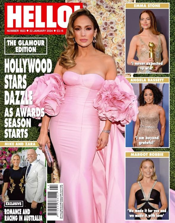 <!--2024-01-22-->Hello! magazine - Jennifer Lopez cover (22 January 2024 - 