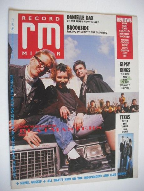 <!--1989-04-29-->Record Mirror magazine - The Beatmasters cover (29 April 1