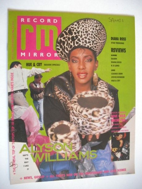 <!--1989-05-27-->Record Mirror magazine - 27 May 1989