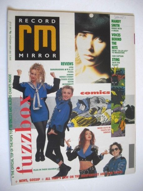 Record Mirror magazine - 3 June 1989